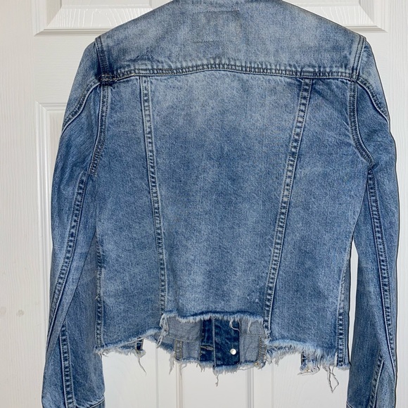 Blank NYC Distressed Denim Jacket - Picture 2 of 5